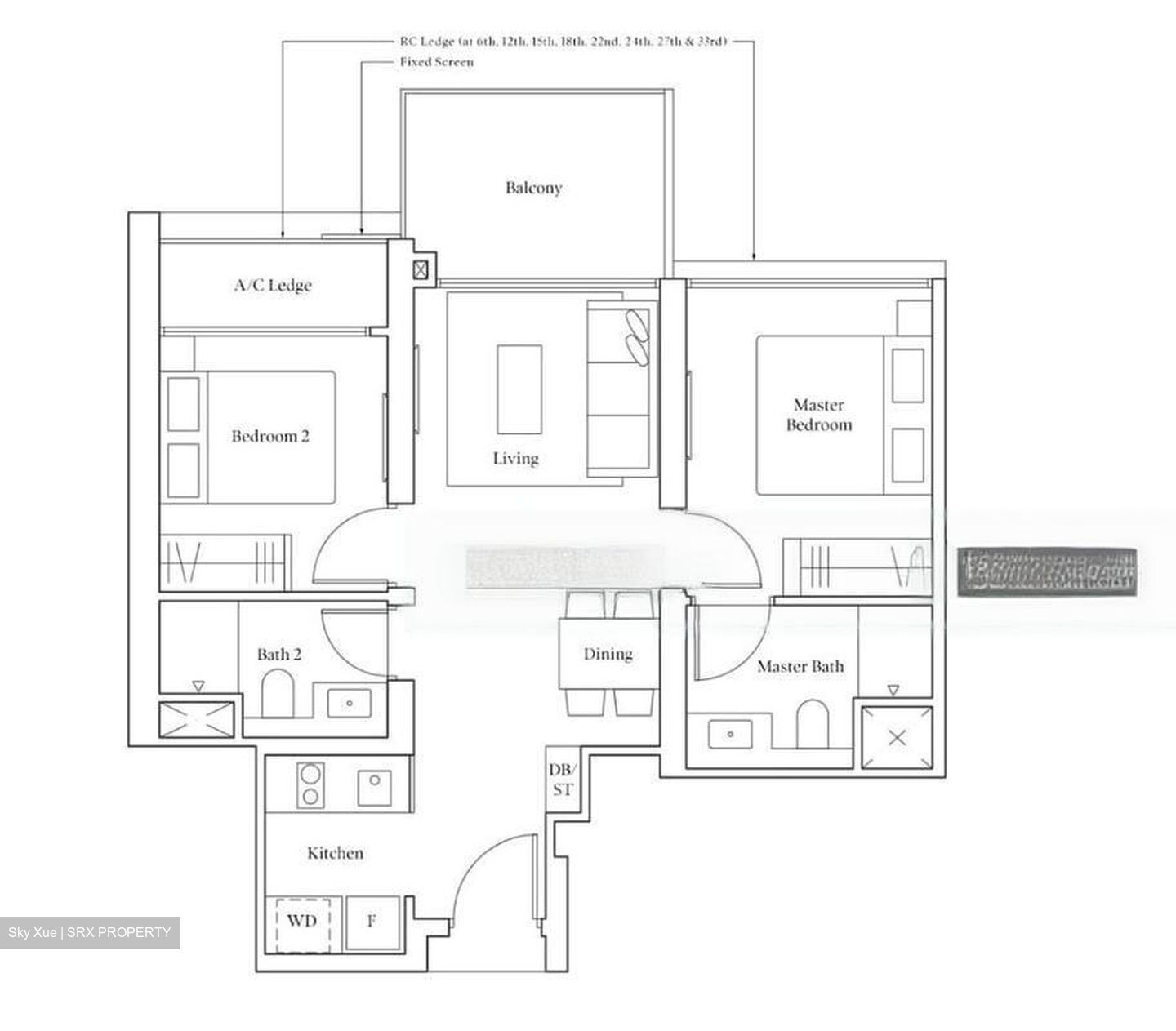 Avenue South Residence (D3), Apartment #424986011